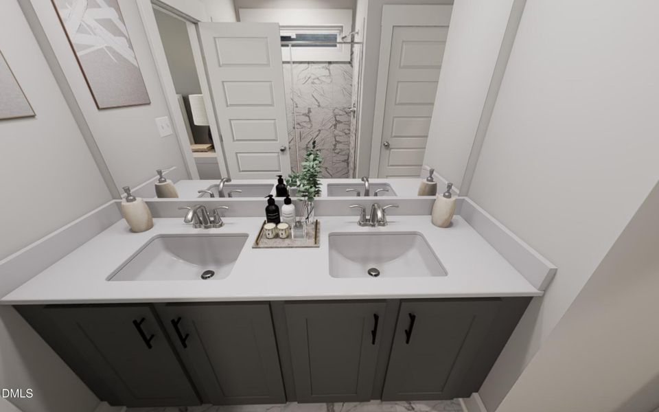 Main Bath - Yin & Yang Interior Main Bath - Yin & Yang Interior