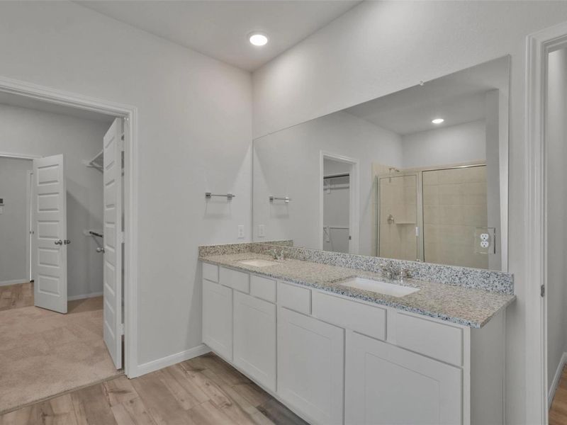 Furnished interior view inside a new home in River Ranch Meadows, Dayton (Image 12).
