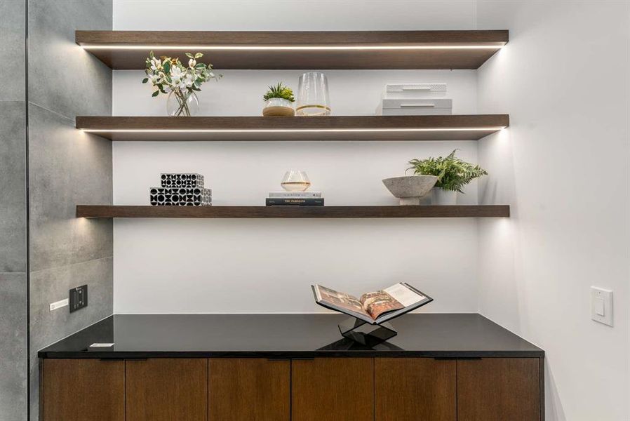 Close-up of interior finishes inside a home in , Dallas (Image 20).