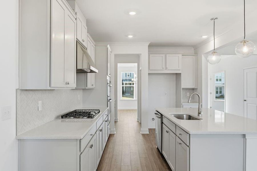 Furnished interior view inside a new home in Stratford Hills, Ball Ground (Image 9).