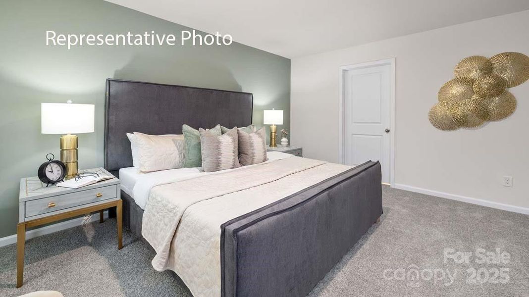 Furnished interior view inside a new home in Cramer Estates, Gastonia (Image 11).