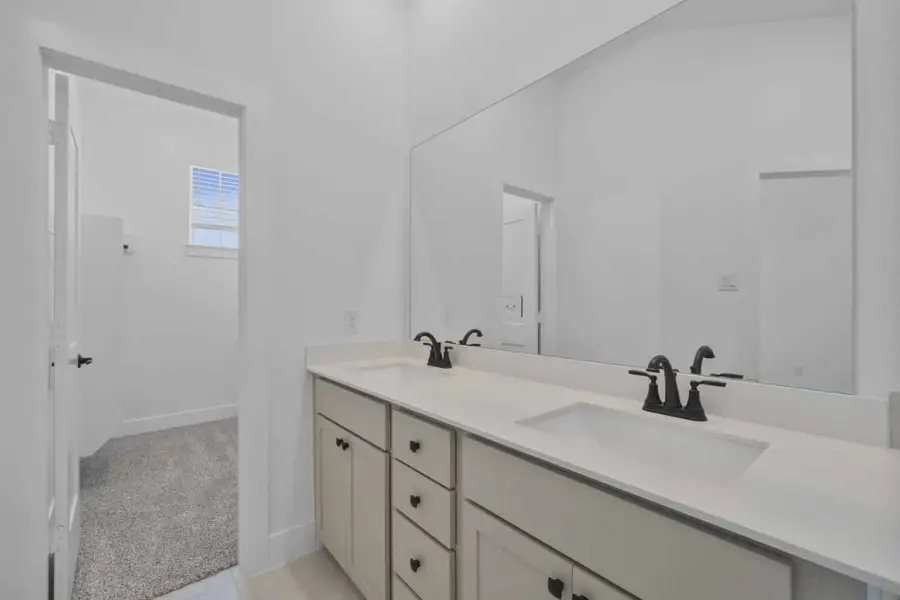 Representative furnished interior of a home built from the Margaux by Chesmar Homes in Bridgeland Chateau, Cypress (Image 6).