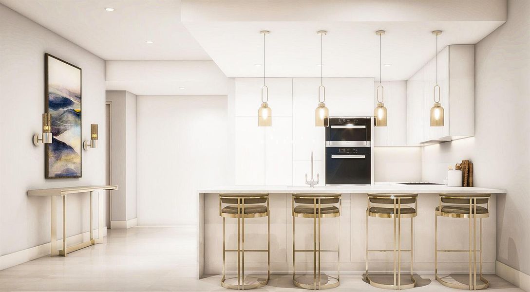 KITCHEN - DESIGNER RENDERING