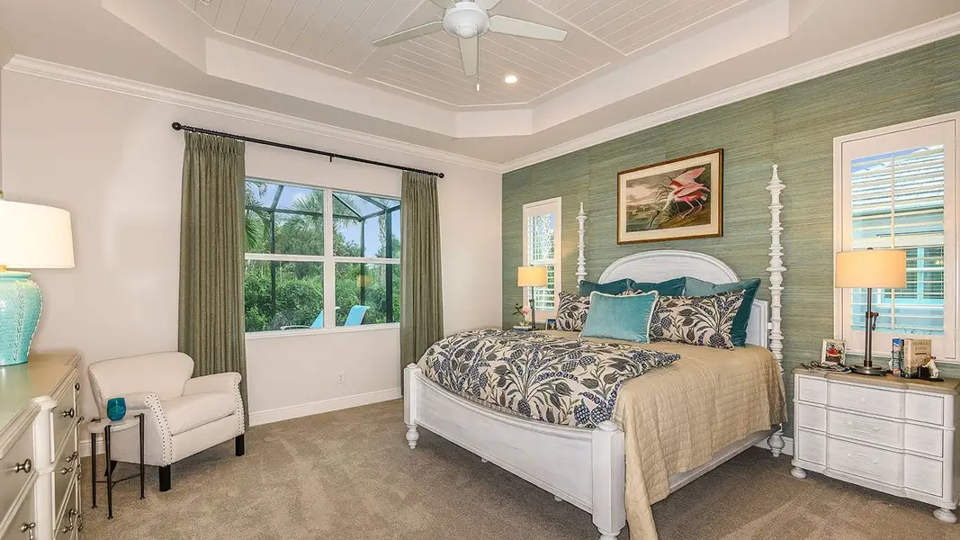 Representative furnished interior of a home built from the Bright Meadow 2 by Neal Communities in Verandah Real Estate and Homes for Sale in Fort Myers, FL - Neal Communities, Fort Myers (Image 7).