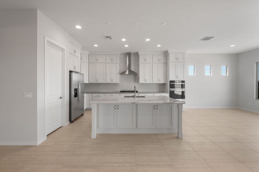 Furnished interior view inside a new home in Legado West, Queen Creek (Image 16).