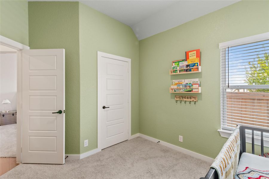 Furnished interior view inside a new home in Mayfair - Select Garden Series, New Braunfels (Image 44). Furnished interior view inside a new home in Mayfair - Select Garden Series, New Braunfels (Image 44).