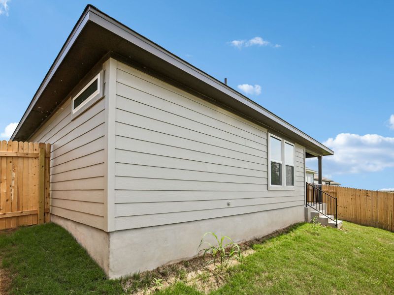 Exterior details and patio area of a home in Travena - Reserve Collection, Georgetown (Image 3).