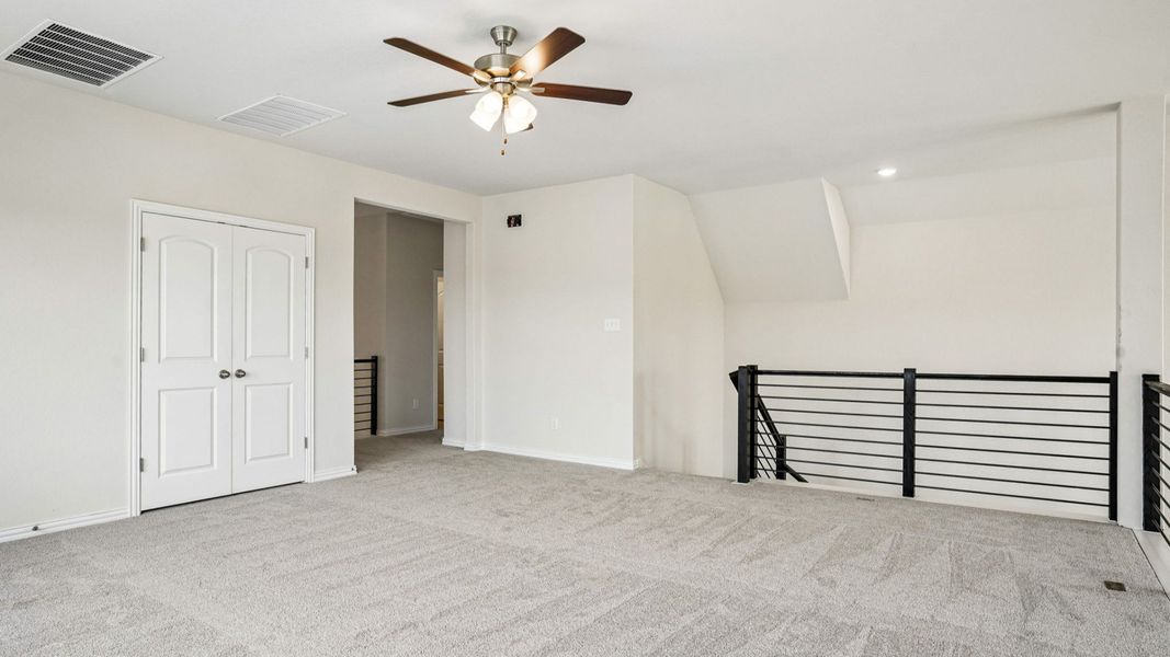 Loft/Game Room Area