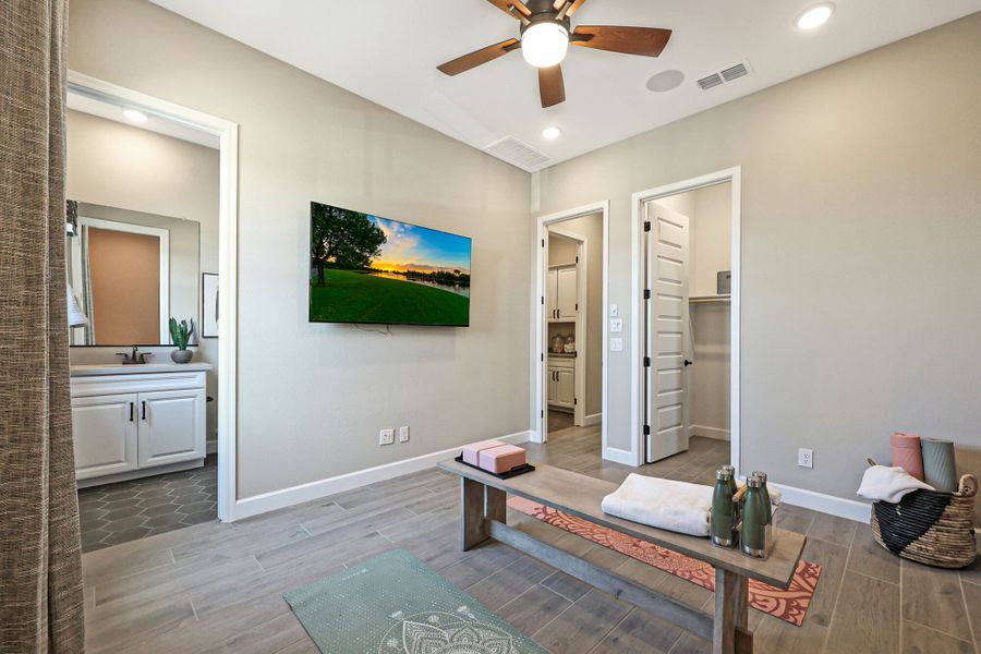 Representative furnished interior of a home built from the Kelly by Mattamy Homes in Empire Pointe, Queen Creek (Image 39).