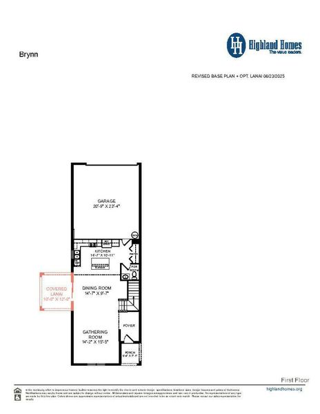 Brynn - First Floor