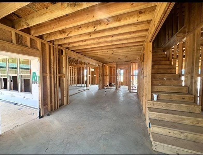 In-progress construction of a new home in , Beaumont, TX (Image 6).