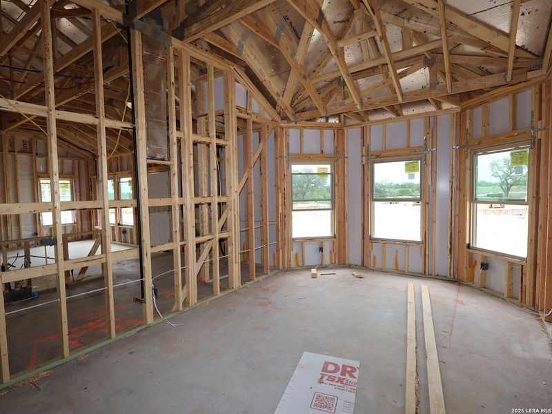 In-progress construction of a new home in Hickory Ridge, Elmendorf, TX (Image 30). In-progress construction of a new home in Hickory Ridge, Elmendorf, TX (Image 30).