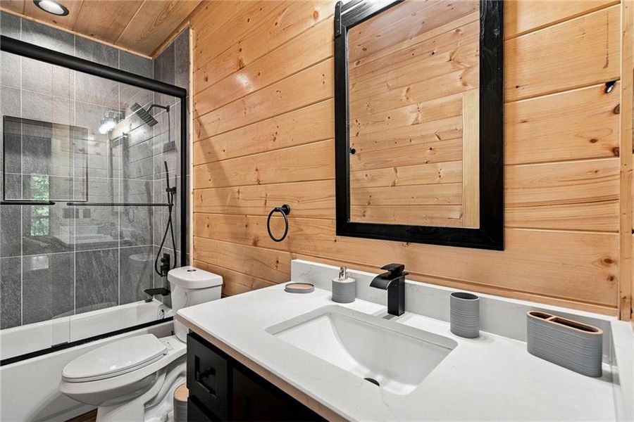 Furnished interior view inside a new home in , Ellijay (Image 8).