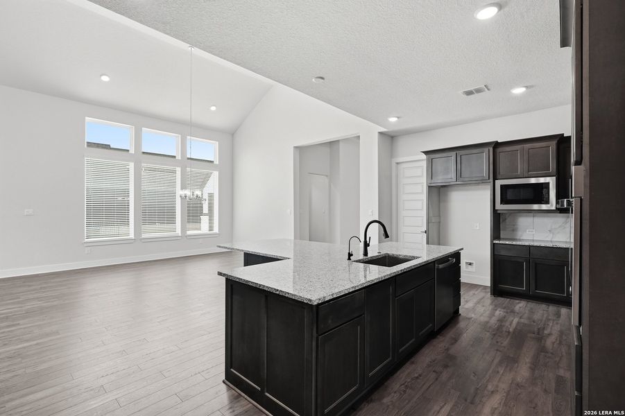 Furnished interior view inside a new home in , Castroville (Image 19).