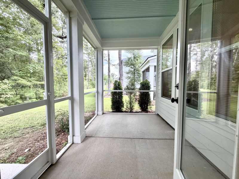 Exterior details and patio area of a home in , Charleston (Image 23).