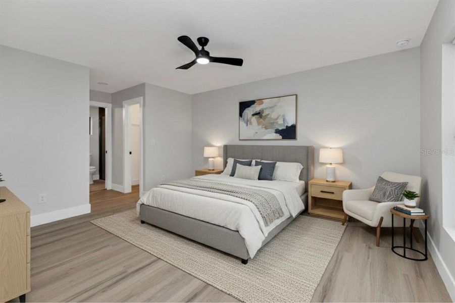 Furnished interior view inside a new home in , Punta Gorda (Image 14).