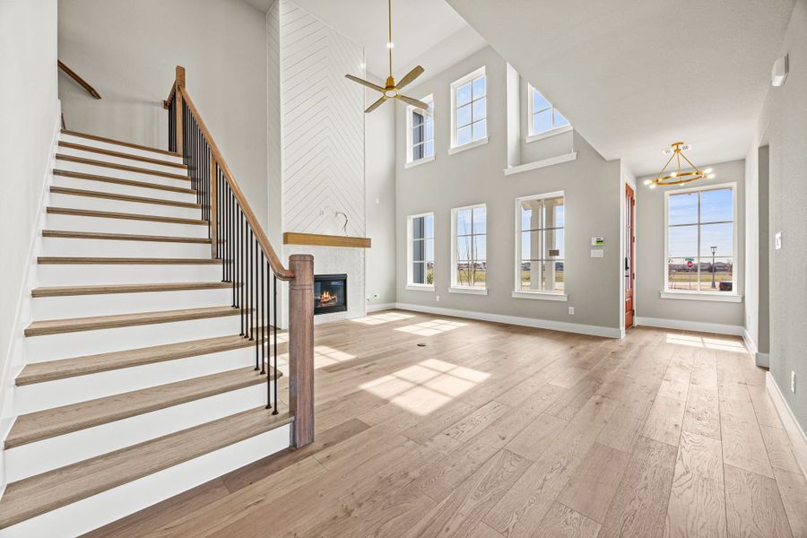 Spacious, unfurnished interior of a new home in Fields, Frisco (Image 48). Spacious, unfurnished interior of a new home in Fields, Frisco (Image 48).