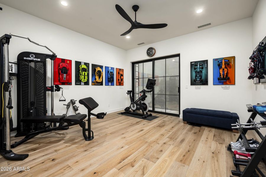 Bedroom 4/Workout Room Bedroom 4/Workout Room