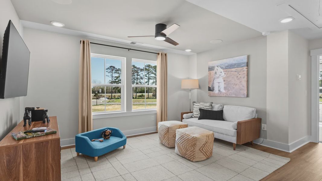 Furnished interior view inside a new home in Townes at Carolina Forest, Myrtle Beach (Image 18).