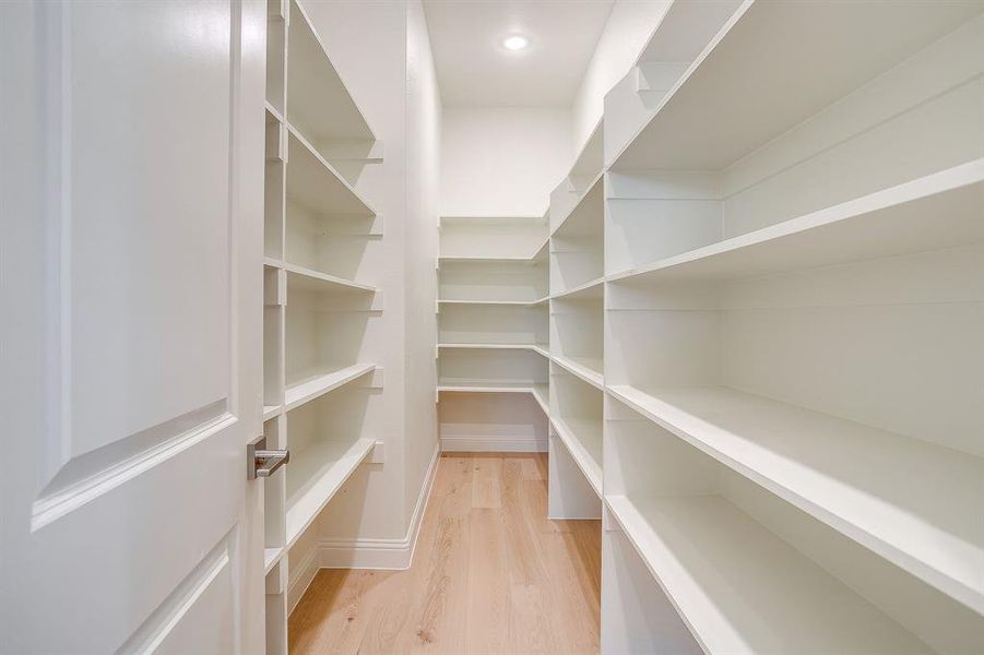Large walk in pantry
