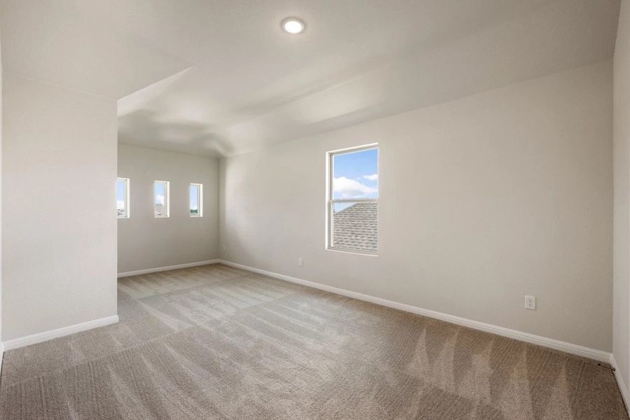 Spacious, unfurnished interior of a new home in La Cima, San Marcos (Image 23). Spacious, unfurnished interior of a new home in La Cima, San Marcos (Image 23).