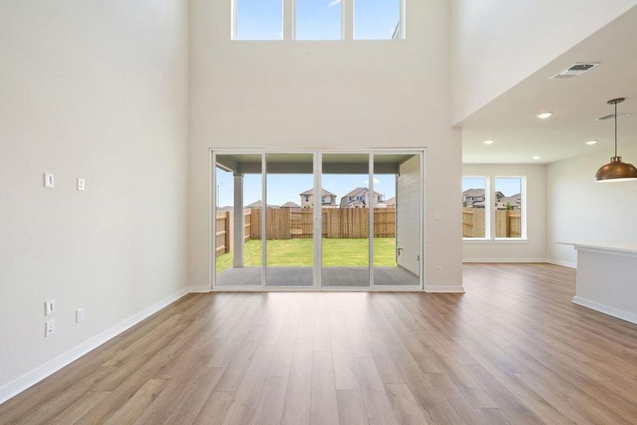 Spacious, unfurnished interior of a new home in Lariat, Liberty Hill (Image 30). Spacious, unfurnished interior of a new home in Lariat, Liberty Hill (Image 30).