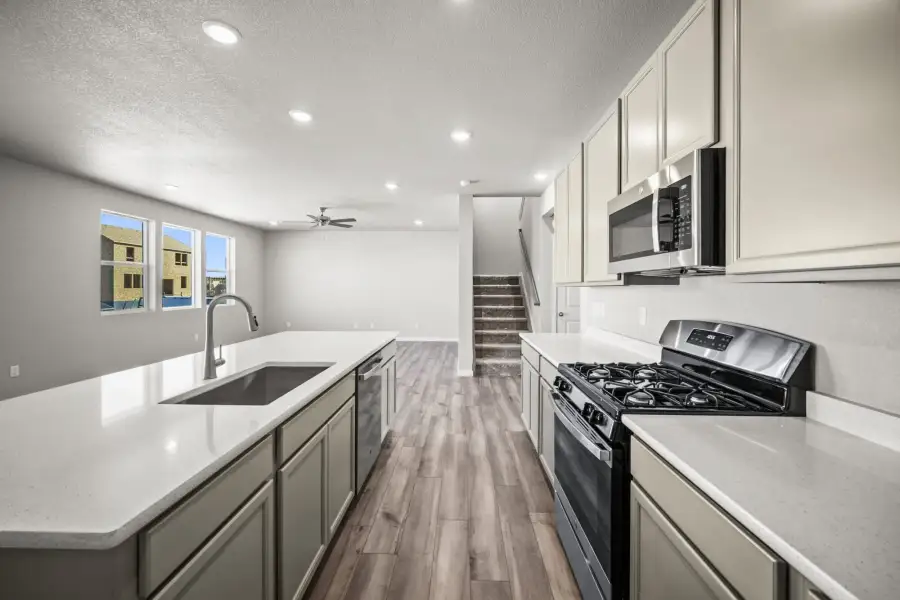 Furnished interior view inside a new home in The Glen, Colorado Springs (Image 6).