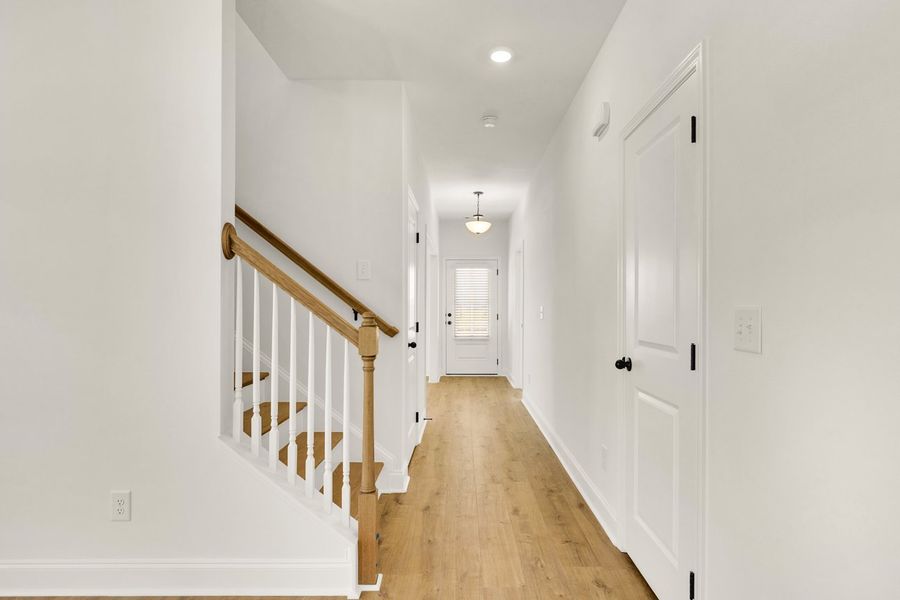 Representative unfurnished interior of a home built from the Titusville II by Regent Homes in Marlon's Creek, Spring Hill (Image 15).