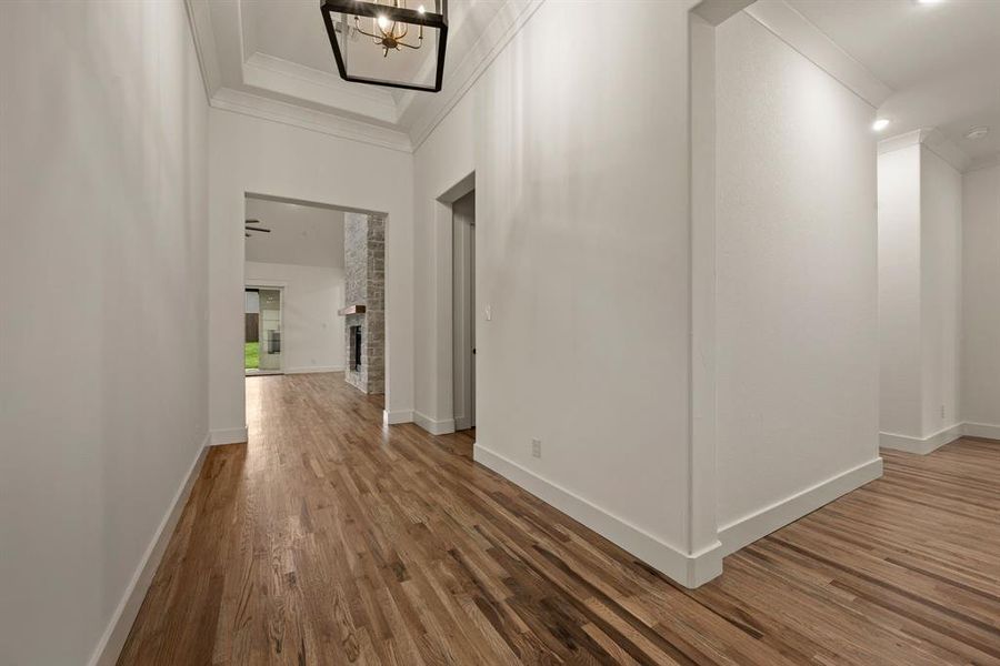 Spacious, unfurnished interior of a new home in NorthGlen, Haslet (Image 38).