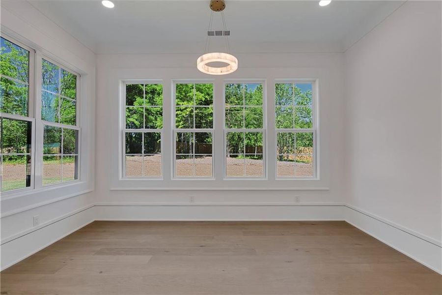 Spacious, unfurnished interior of a new home in , Monroe (Image 140).