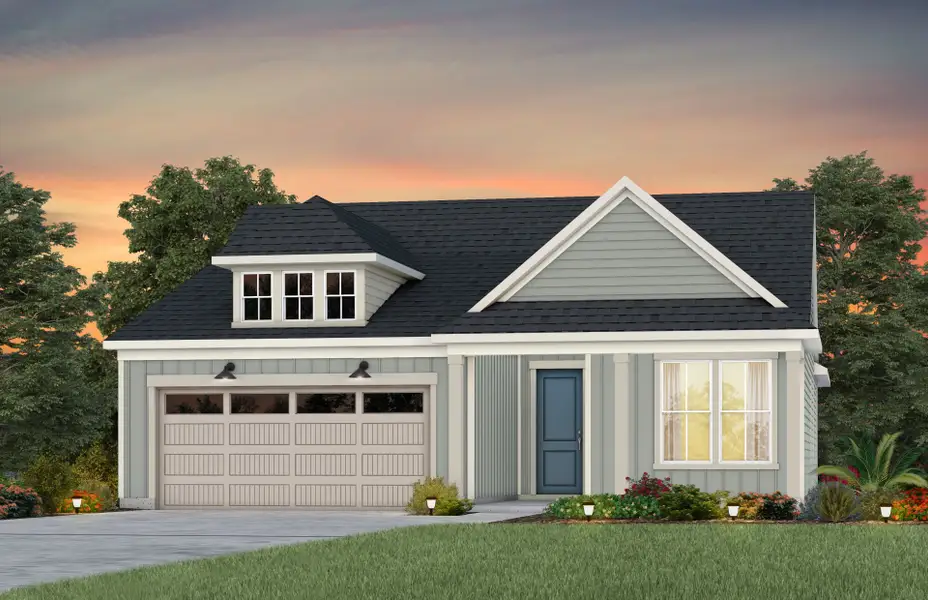 Representative exterior photo of a completed home built from the Mystique by Pulte Homes in Forest Creek, Waxhaw, NC (Image 33).