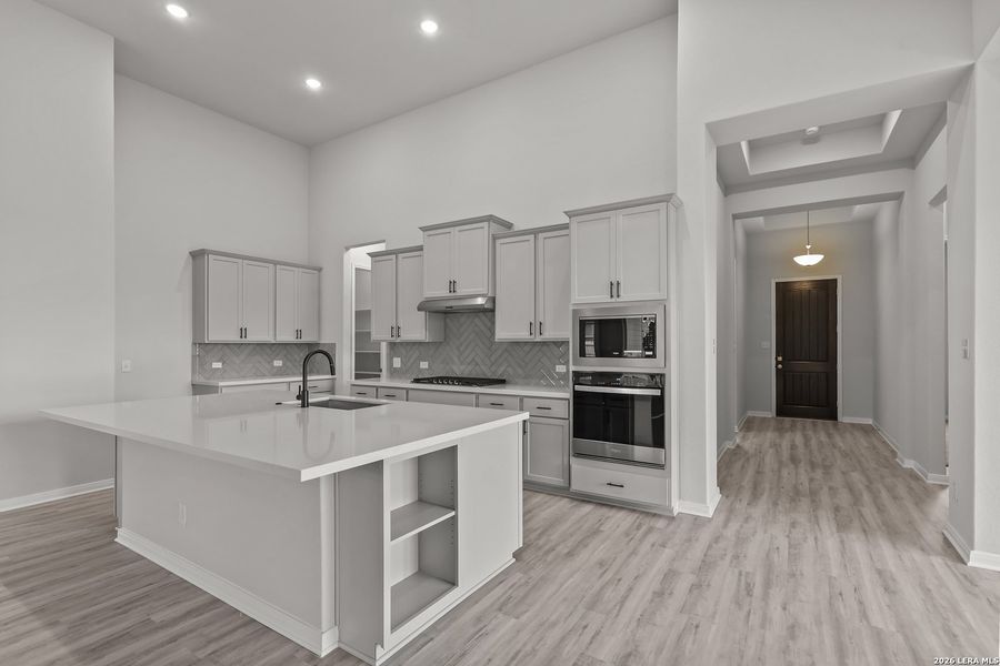 Furnished interior view inside a new home in Buffalo Crossing, Cibolo (Image 14).