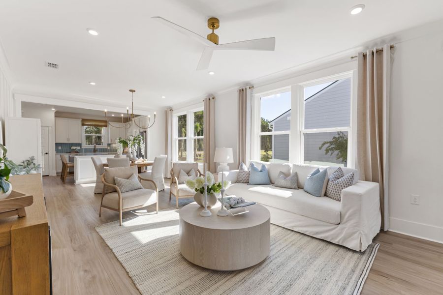 Representative furnished interior of a home built from the Compass by Del Webb in Del Webb Ocean Isle Beach, Shallotte (Image 30).