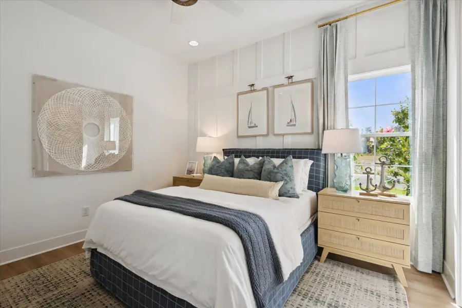 Furnished interior in a model home at Oakfield in Parrish (Image 7).