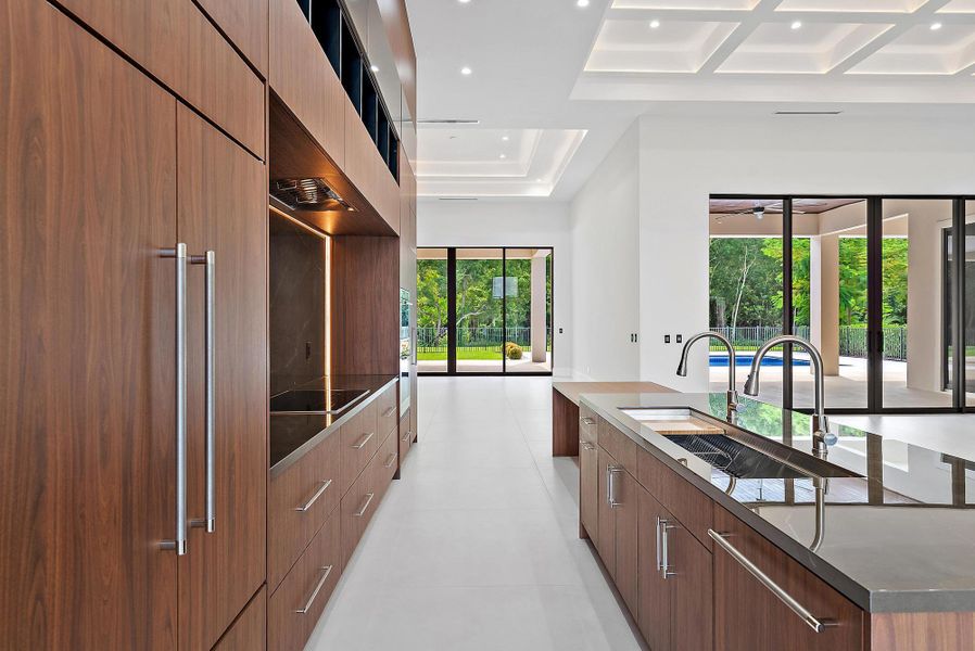 Furnished interior view inside a new home in , West Palm Beach (Image 4).