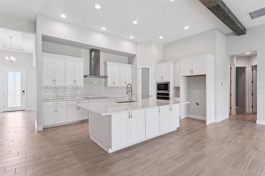 Furnished interior view inside a new home in Triple Creek, Riverview (Image 10).