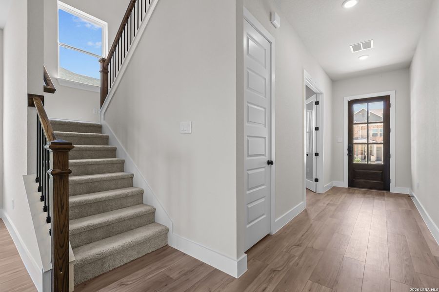 Spacious, unfurnished interior of a new home in Homestead, Schertz (Image 26). Spacious, unfurnished interior of a new home in Homestead, Schertz (Image 26).