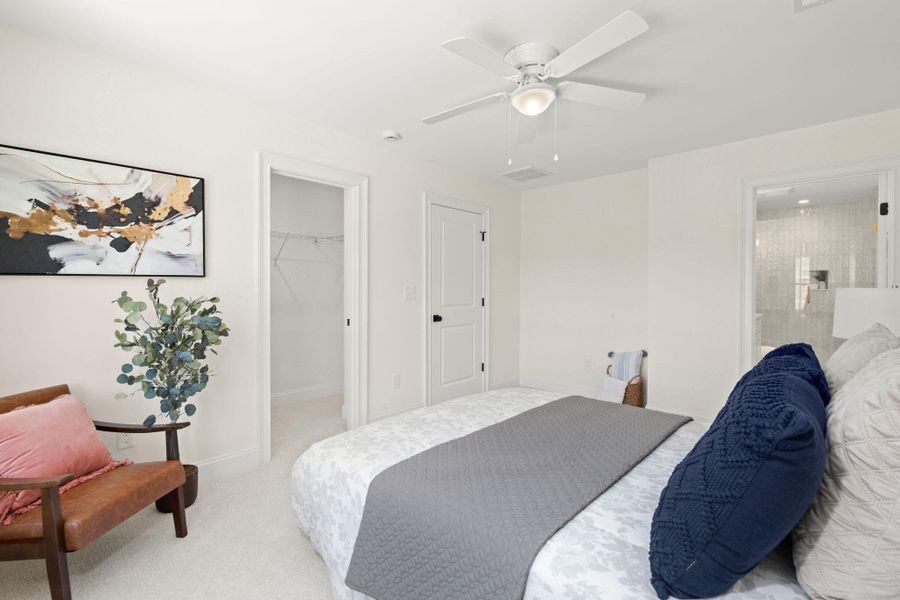 Furnished interior view inside a new home in , Charleston (Image 10).