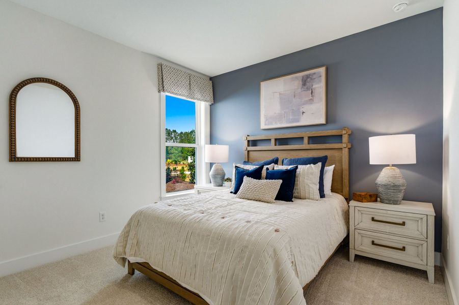 Representative furnished interior of a home built from the Savannah by Beazer Homes in Sunset Landing, Little River (Image 14).