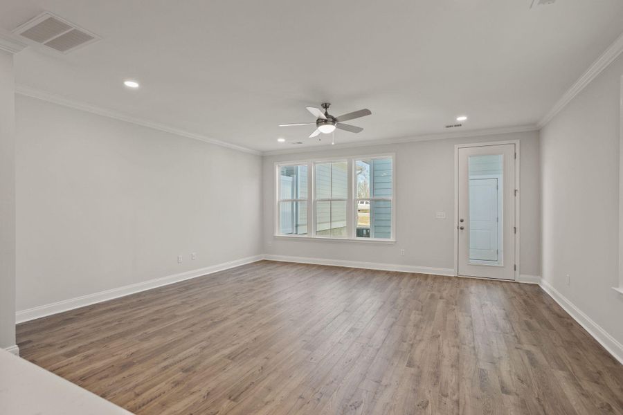 Spacious, unfurnished interior of a new home in , Greenwood (Image 13).
