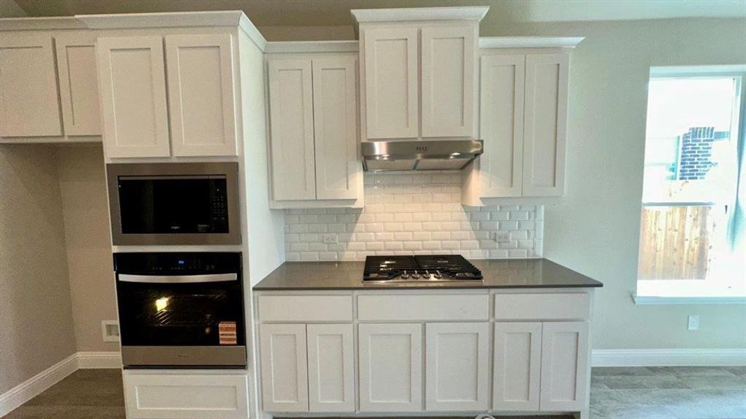 Furnished interior view inside a new home in Eagle Creek, Denton (Image 12). Furnished interior view inside a new home in Eagle Creek, Denton (Image 12).