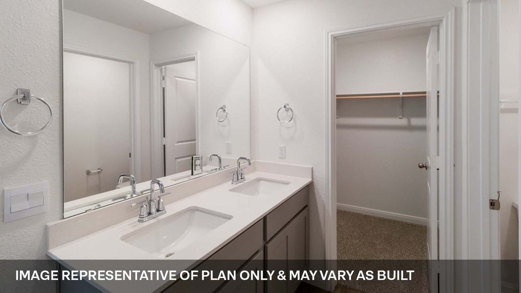 Furnished interior view inside a new home in Monarch Ranch, Manor (Image 5).