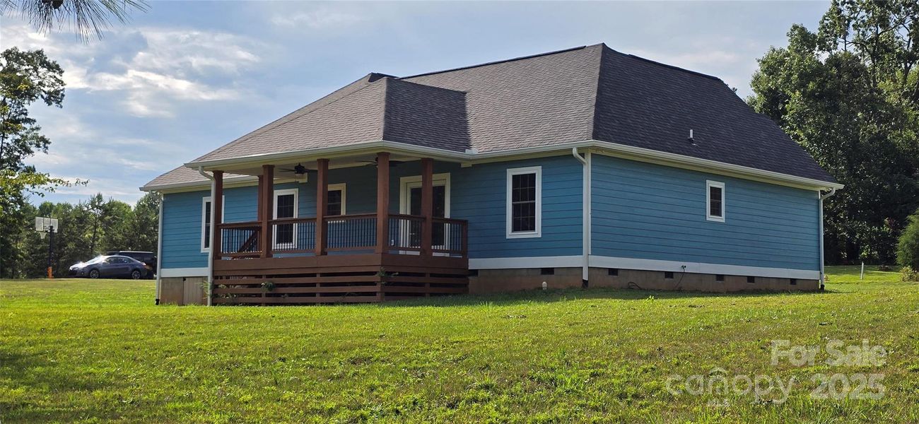Exterior details and patio area of a home in , Rutherfordton (Image 3).