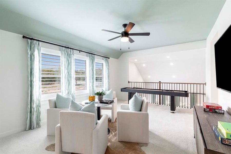 Furnished interior view inside a new home in Gateway Village - The Reserve, Denison (Image 38).