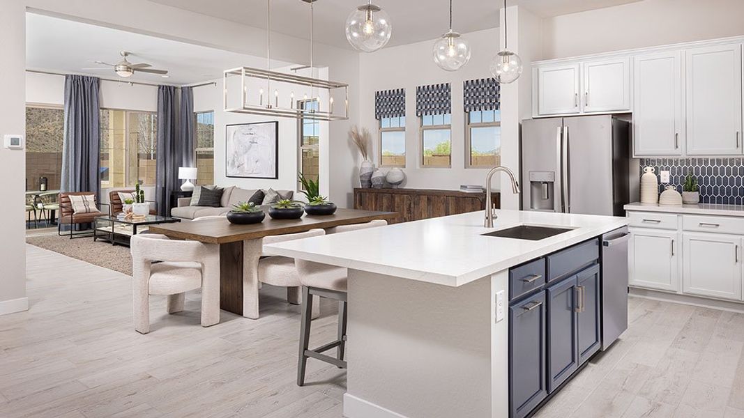 Furnished interior view inside a new home in Aloravita South, Peoria (Image 8).