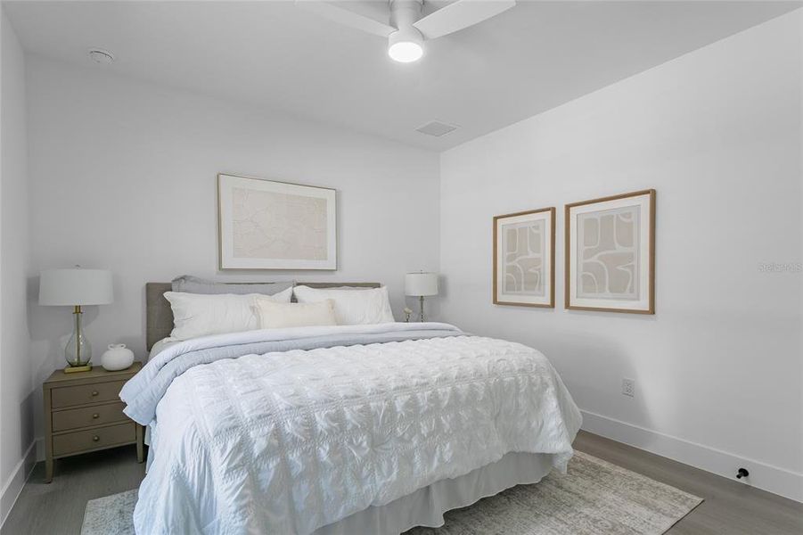 Furnished interior view inside a new home in , St. Petersburg (Image 8).