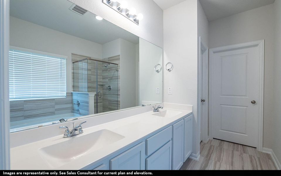 Furnished interior view inside a new home in Brooklands, Hutto (Image 7). Furnished interior view inside a new home in Brooklands, Hutto (Image 7).