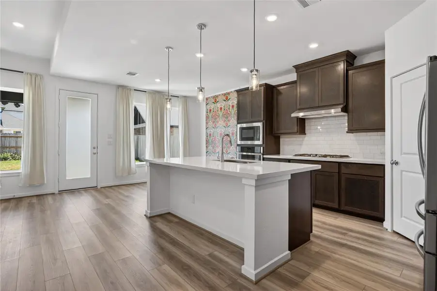 Furnished interior view inside a new home in Trillium, Richmond (Image 5).