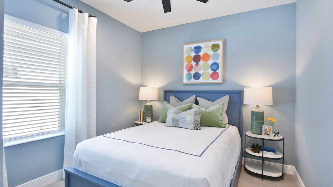 Furnished interior view inside a new home in Palm Grove, Lakewood Ranch (Image 10). Furnished interior view inside a new home in Palm Grove, Lakewood Ranch (Image 10).