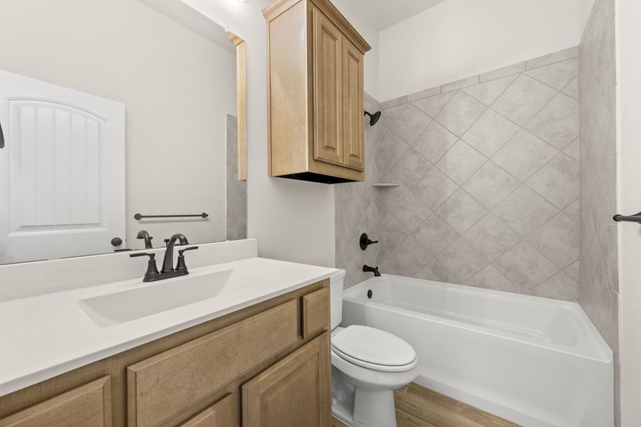 Furnished interior view inside a new home in Silo Mills - Select Series, Joshua (Image 10).